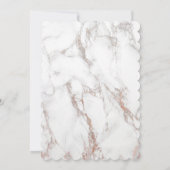 Invitation Magnolias rose et violet Brunch Fête des Mères (Dos)