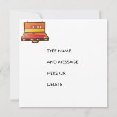 Invitation Mah Jongg Tea Party (Dos)