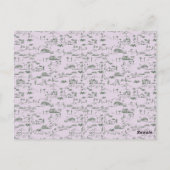 Invitation Mahjong avec tuiles et toilette (Dos)