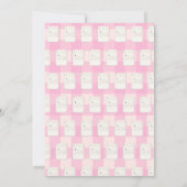 Invitation Mahjong Party Invitation, grandmillennial swans (Dos)