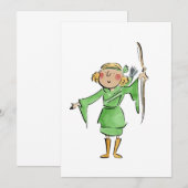 Invitation Maid Marian (Devant / Derrière)
