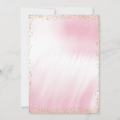 Invitation Mail Baby shower Rose or Brunette Princess Tutu (Dos)