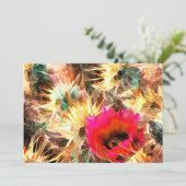 Invitation Maillage des aiguilles de Cactus (Debout devant)