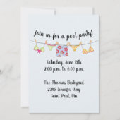 Invitation maillot de bain (Devant)