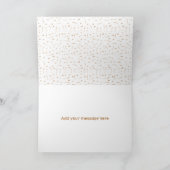 Invitation Main de cuivre lettrée Serez-vous ma servante d'ho (Intérieur)