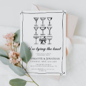 Invitation Main de Whimsical tiré Martini