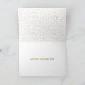 Invitation Main d'or lettrée Serez-vous ma servante d'honneur (Intérieur)