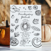 Invitation Main Drake Friendsgiving Potluck