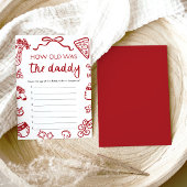 Invitation Main Italienne Rouge Dessinée Comme L'Ancien Était