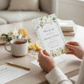 Invitation Main Squeeze Citrus Floral Bridal Shower