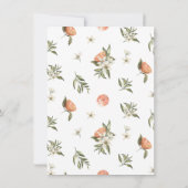 Invitation Main Squeeze Citrus qui connaît la mariée meilleur (Dos)