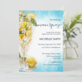 Invitation Main Squeeze Cocktail Italie Fête des mariées (Debout devant)