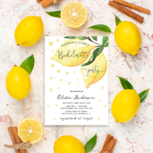 Invitation Main Squeeze Lemon Bachelorette