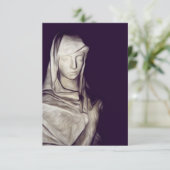 Invitation main sur coeur (Debout devant)