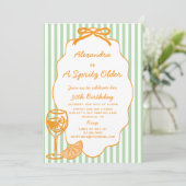 Invitation Main Tirée Un Spritz Ancien Aperol Spritz Annivers (Debout devant)