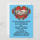 Invitation Mains dans le Mariage de tatouage de mariage (Devant)