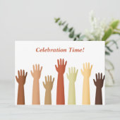 Invitation Mains Élevées, Temps De Célébration ! (Debout devant)