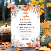 Maintenant Baby shower d'automne de la ferme rose 