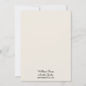 Invitation Maintenant Banners Bows Satin Chic Ribbon coupe Ma (Dos)