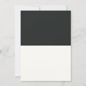 Invitation Maintenant Garçon Fille 6 Mois Semi-Année Fête Dem (Dos)