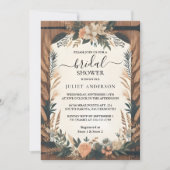 Invitation Maintenant Garden Spring Boho Boho Fête des mariée (Devant)