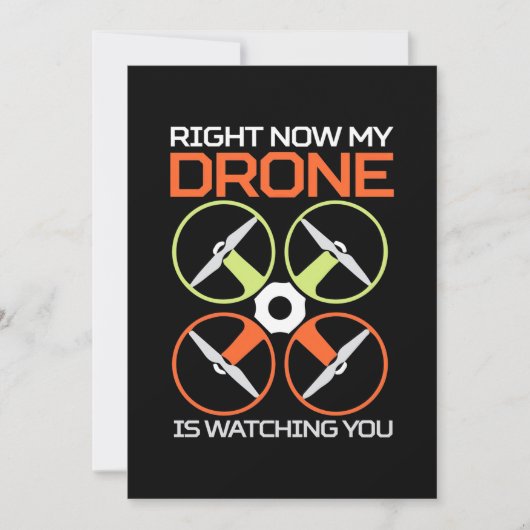 Invitation Maintenant mon drone (Devant)