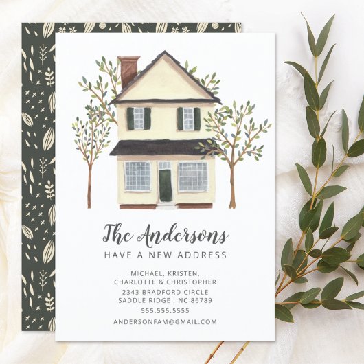 Invitation Maison Charmante | Annonce de déménagement