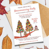 Invitation Maison de campagne Fête de la Ménage d'automne