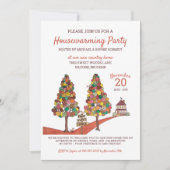 Invitation Maison de campagne Fête de la Ménage d'automne (Devant)