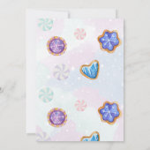 Invitation Maison de pain d'épices (Dos)