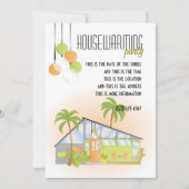 Invitation Maison de rêve tropicale (Devant)