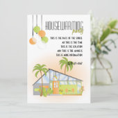 Invitation Maison de rêve tropicale (Debout devant)