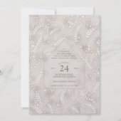 Invitation Maison de vacances Champagne Shimmer Noël Party (Devant)