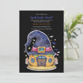Invitation Maison d'Halloween (Debout devant)