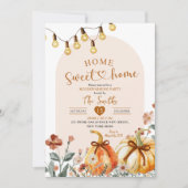 Invitation Maison Douce Maison Boho Fête de Chauffage de Mais (Devant)