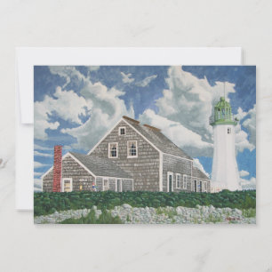 Invitation Maison du gardien de phare de Scituate