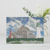 Invitation Maison du gardien de phare de Scituate (Debout devant)