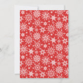 Invitation Maison en pain d'épice Échange de biscuits Noël fê (Dos)