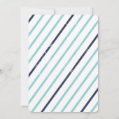 Invitation Maison gonflable Colorée Moderne Anniversaire Enfa (Dos)