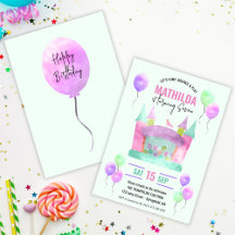 Maison Gonflable Fille Anniversaire Numérique