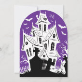 Invitation : Maison HALLOWEEN #2 (Dos)