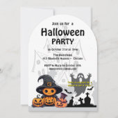 Invitation : Maison HALLOWEEN #2 (Devant)
