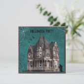 Invitation Maison hantée Halloween (Debout devant)