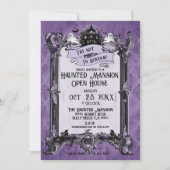 Invitation Maison Hantée Journée Portes Ouvertes (Devant)