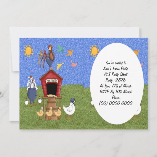 Invitation Maison Hen (Devant)