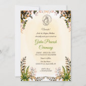 Invitation Maison hindou Réchauffement Griha Pravesh (Devant)