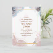 Invitation Maison hindou Réchauffement Griha Pravesh (Debout devant)