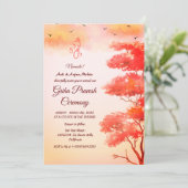 Invitation Maison hindou Réchauffement Griha Pravesh (Debout devant)