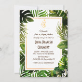 Invitation Maison hindou Réchauffement Griha Pravesh (Devant)