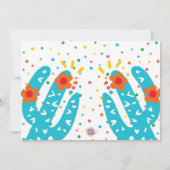 Invitation Maison neuve Maison Ole Ole Fiesta Photo (Dos)